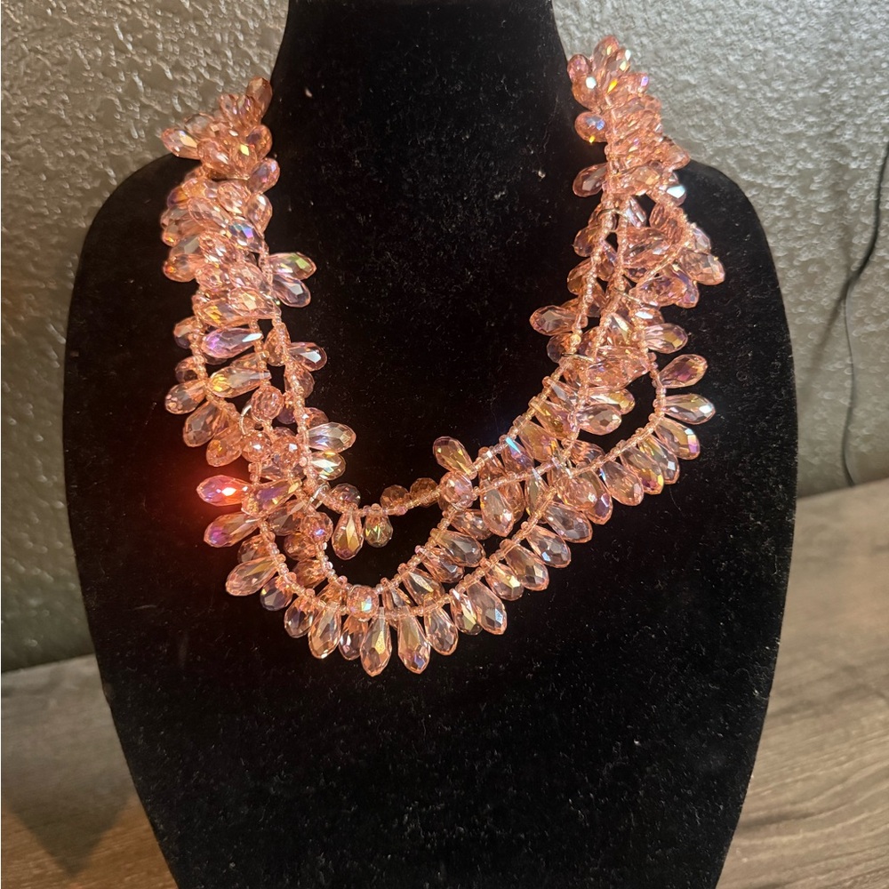 Sassy Jones Radiant Pink Necklace Set - Picture 2 of 2